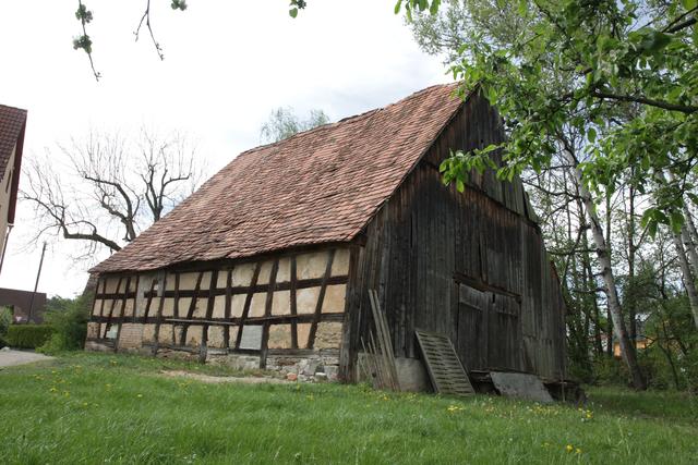 Die Scheune im Frühjahr 2019 | Foto: U. Rahner