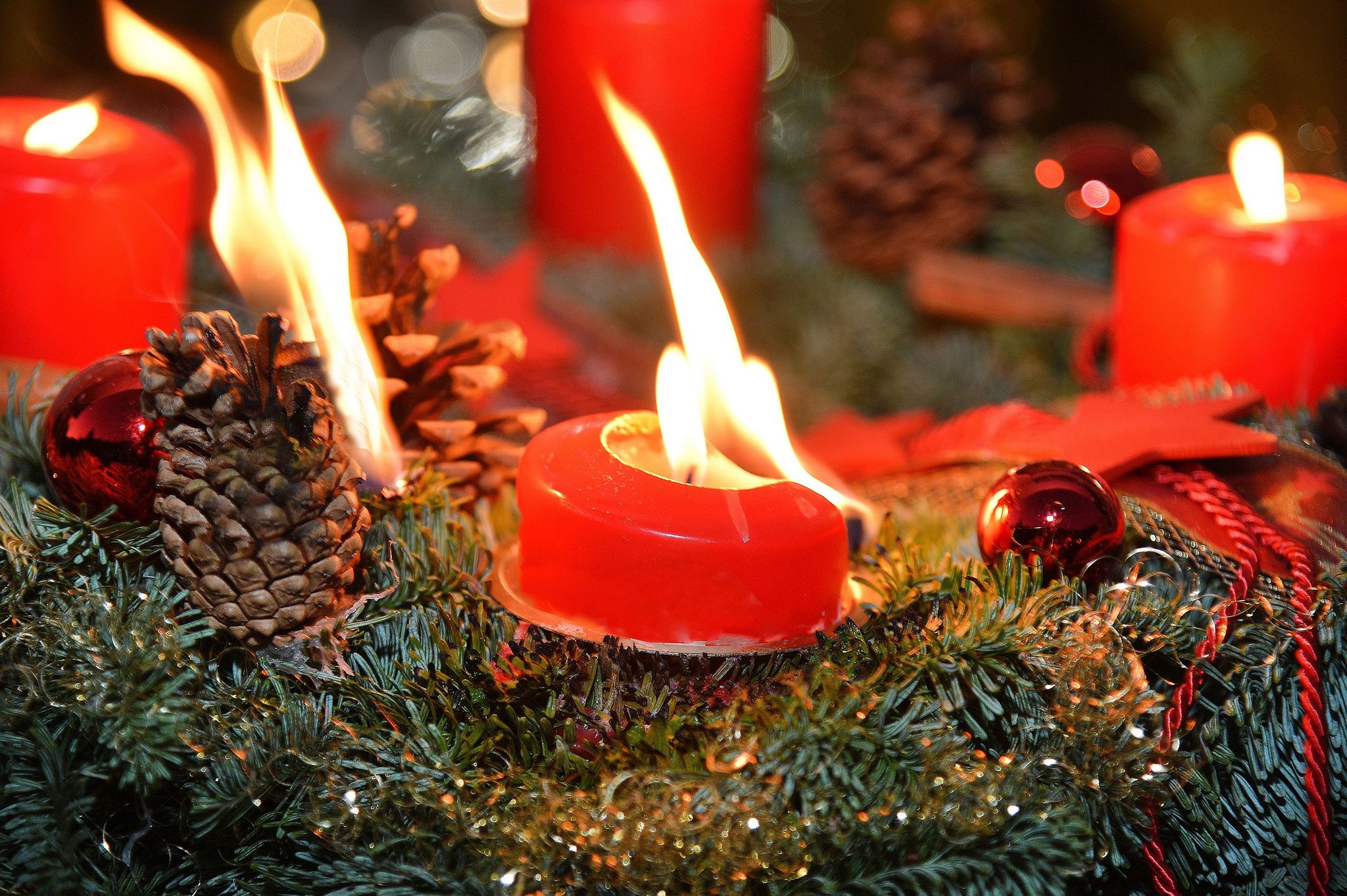 Am 1 Advent Wenn Die Erste Kerze Brennt Noten