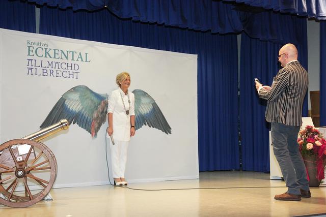 Eckentals erste Bürgermeisterin Ilse Dölle zusammen mit Dr. Christof Metzger, Chefkurator des berühmten Museums Albertina in Wien | Foto: U. Rahner