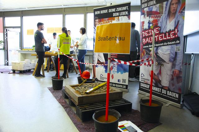 Eine der Stärken der Mittelschule Eckental ist der Praxisbezug, wie auch beim „Berufetag” deutlich wird. Dieser findet verpflichtend für die Schüler in der Regel alle zwei Jahre statt. | Foto: Uwe Rahner