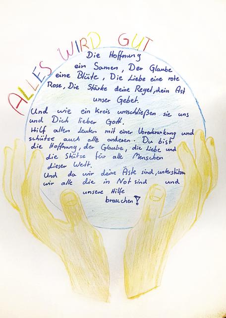 Gedanken von Viktoria Schmidt aus der 5. Klasse.