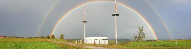 Doppelter Regenbogen auf der Kalchreuther Höhe | Foto: Gerd Fensel
