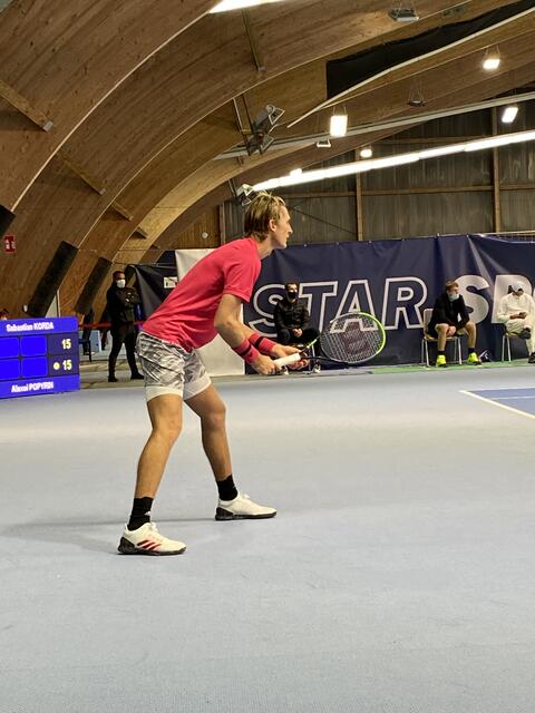 An Nr. 7 gesetzt gehört Sebastian Korda zu den Eckentaler Halbfinalisten am Samstag. | Foto: Fabian Reisch