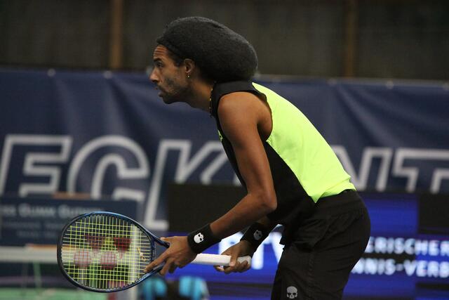 Dustin Brown schied in der Einzelkonkurrenz früh aus, gewann aber dafür das Doppel-Finale. | Foto: A. Unbehaun