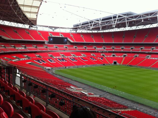 Im Wembley Stadion in London wird am 11. Juli das EM-Finale ausgetragen.