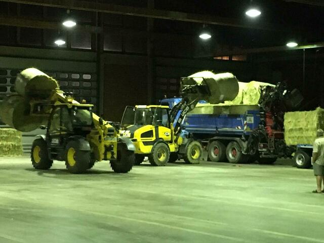 Gut organisiert waren auch die Helfer am Zielort. | Foto: Jürgen Hagen