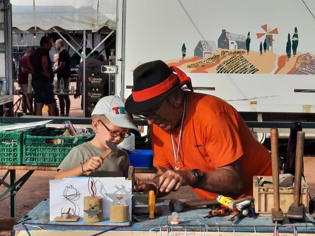 Große und kleine Schmiede bei „Fête de la Forge” | Foto: Ulrike Kögel