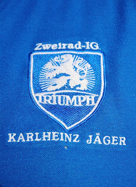 Jäger-Markenzeichen auf der Brust  | Foto: Georg Heck