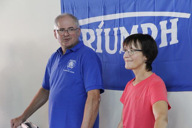Die Gastgeber Annette und Karlheinz Jäger | Foto: Georg Heck