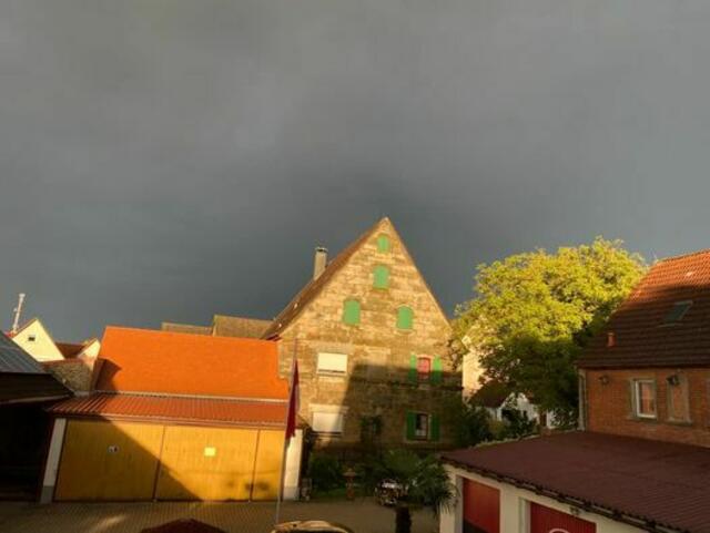 Und kurz nach dem Sturm kam die Sonne wieder heraus, wie Susi Ziegler mit diesem Foto beweist. | Foto: Susi Ziegler