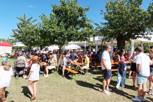 Im Schatten des Kirschgartens. | Foto: Andreas Unbehaun