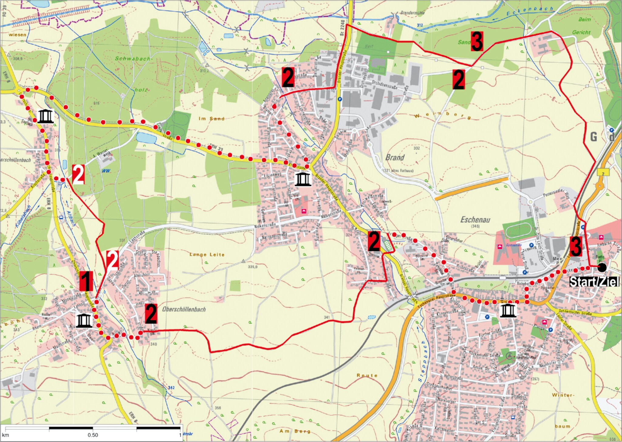 Eckentaler Wanderungen 11,5 km Wanderung Eckental
