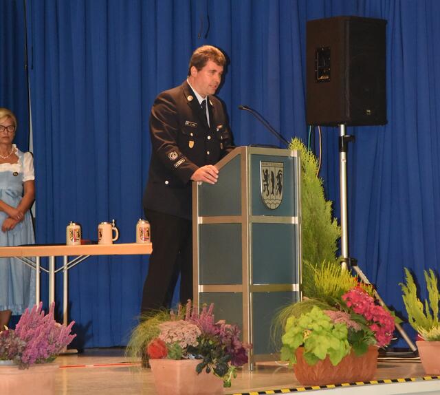 Frank Ibler, 1. Kommandant der Feuerwehr Eschenau und Sprecher der 10 Eckentaler Wehren. | Foto: Sabine Büssert