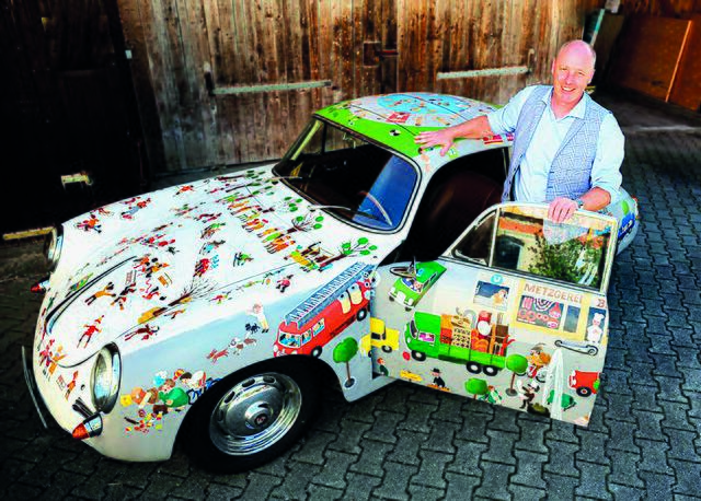 Das Master TEC Team bringt den 356er Wimmelbuch Porsche an den Start.  | Foto: Privat