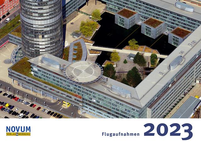 Der Flugbildalender für 2023 bietet erneut tolle Motive aus ungewohnter Perspektive. | Foto: NOVUM Verlag und Werbung GmbH