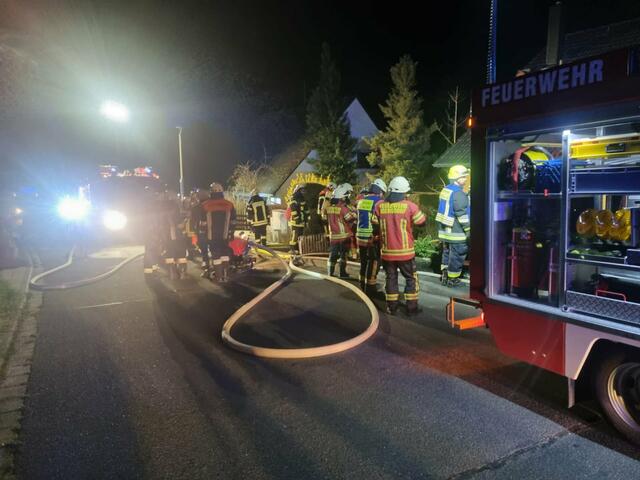 Die Bewohner wurden zum Glück durch Brandmelder geweckt. | Foto: Feuerwehr Eschenau