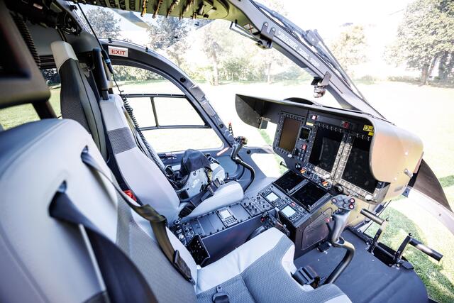 Der Airbus H 145 ist mit modernster Technik ausgestattet. | Foto: Matthias Balk