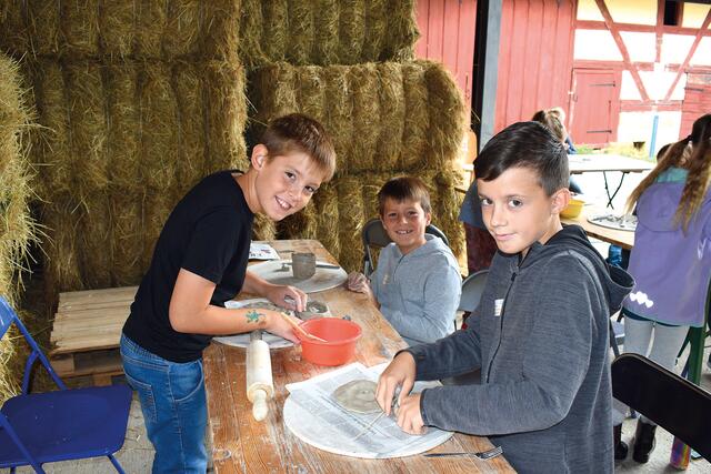 Der Kurs „Selbstgemachtes aus Ton“ regte die Kinder dazu an, ihre Kreativität auszuleben. | Foto: Privat
