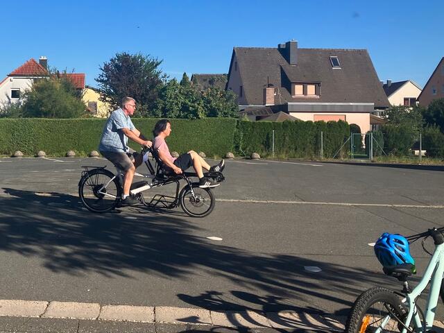 Tandem mal anders | Foto: Gertrud Reichert-Brod