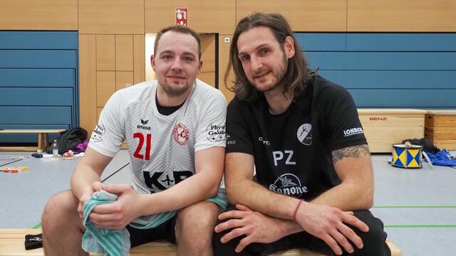 Handballer Normalität vor und nach dem Spiel | Foto: Stefan Schneider