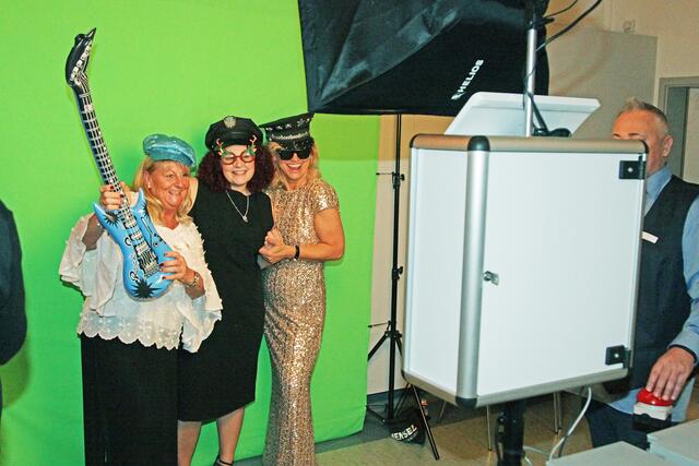 Viel Spaß hatten die Besucher an der Fotobox | Foto: Uwe Rahner