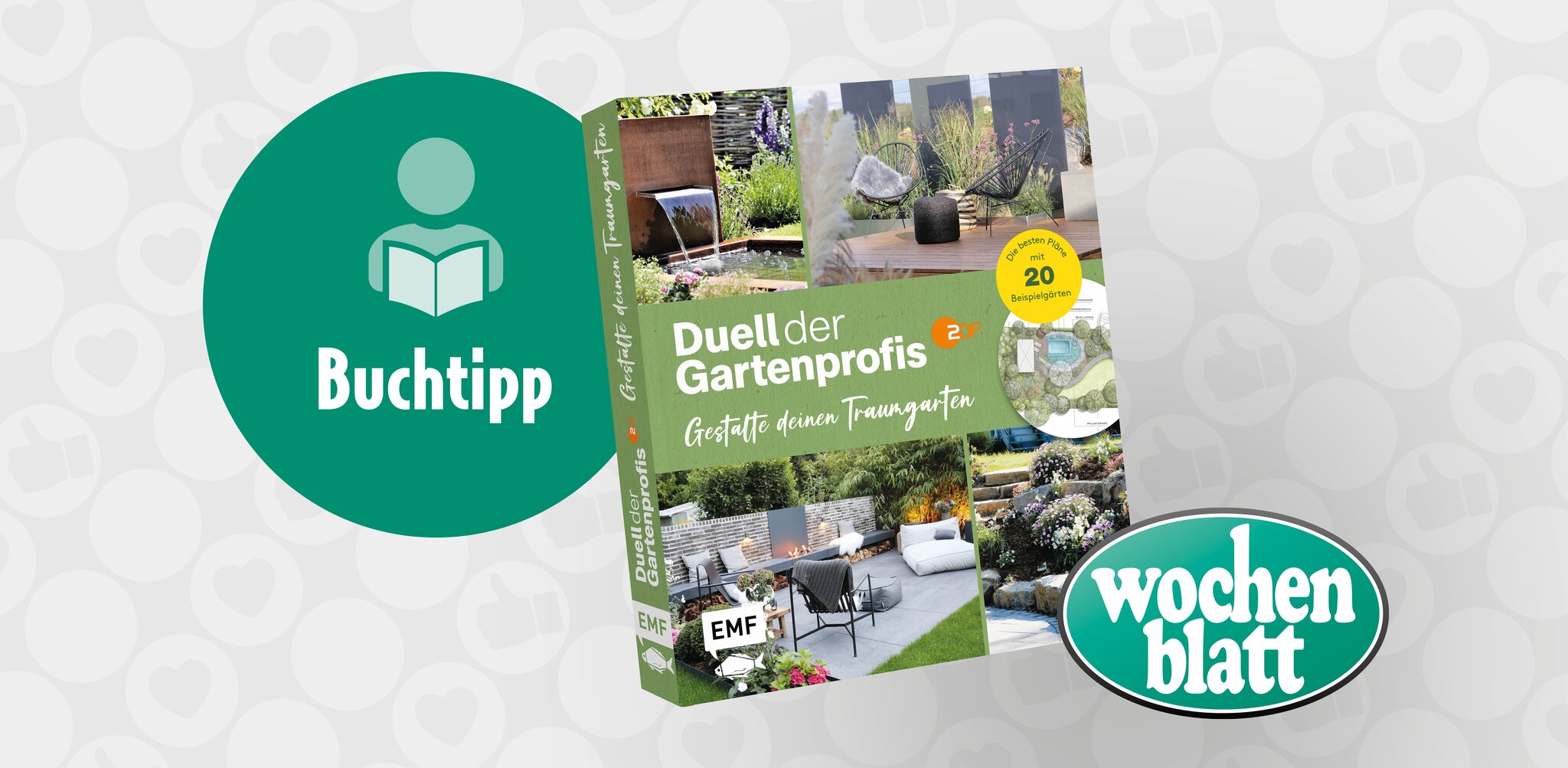 BUCHTIPP „Duell der Gartenprofis Gestalte deinen Traumgarten” Eckental