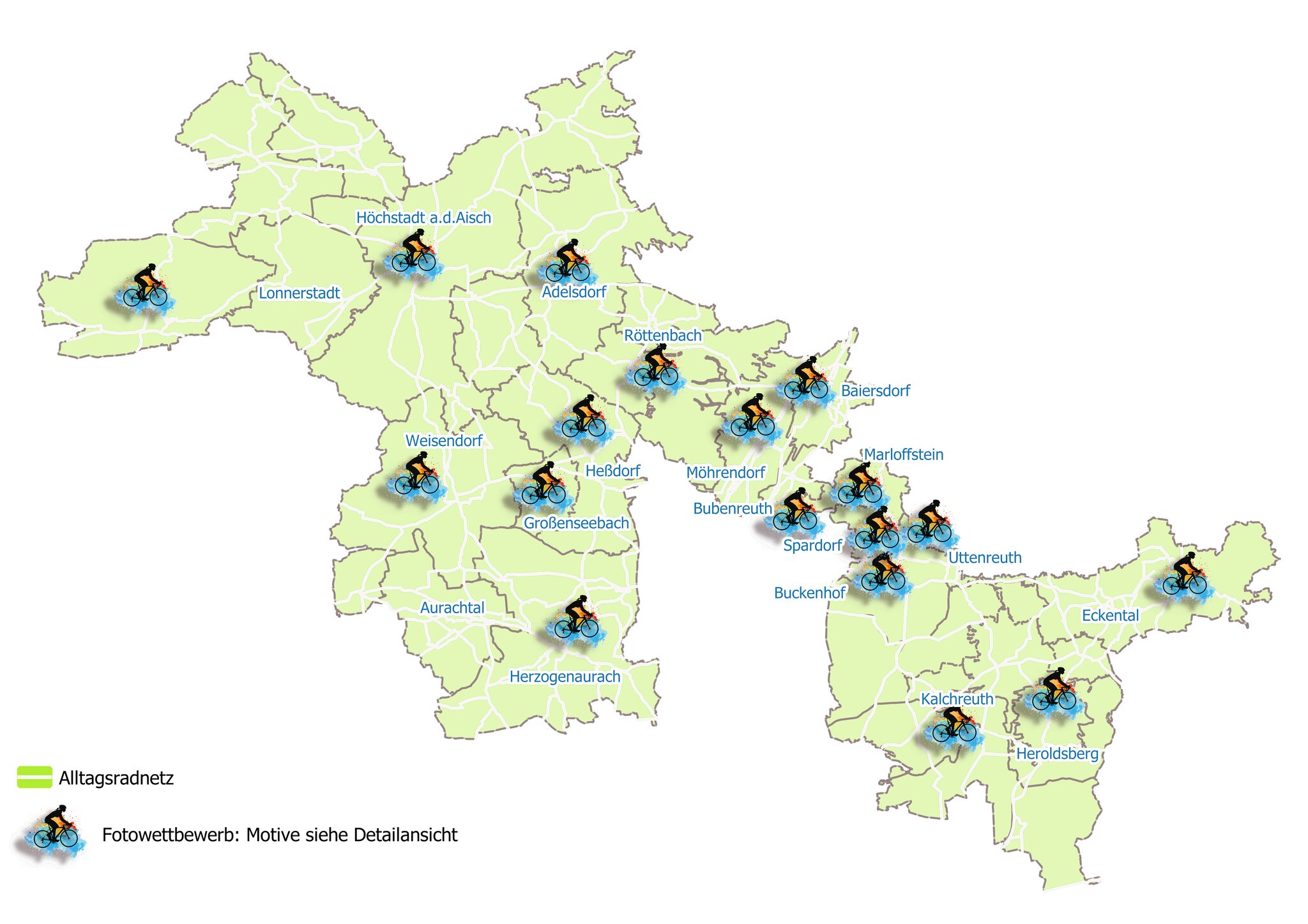 Stadtradeln im Landkreis ErlangenHöchstadt Fotowettbewerb Eckental