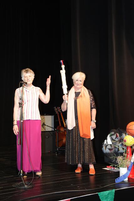 Die Vorsitzenden der Partnerschaftsorganisationen Micheline Raymond (links) und Gabriele Oost. | Foto: Uwe Rahner
