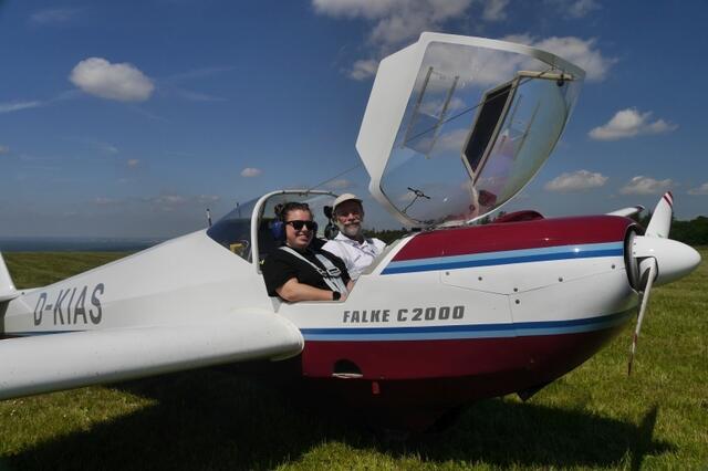 Mitfluggelegenheit im Motorsegler