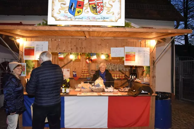 Französische Spezialitäten kamen gut an. | Foto: Sabine Büssert