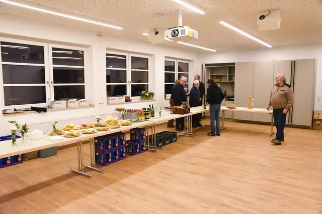 Logistik im angegliederten Vereinsraum. | Foto: Sabine Büssert