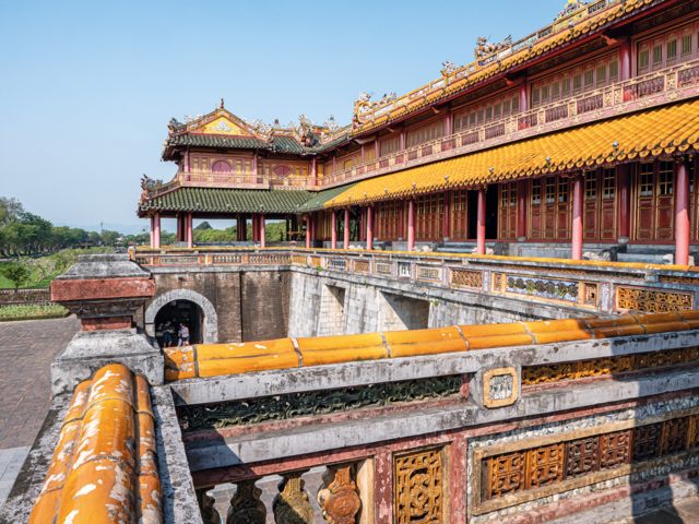 Die Zitadelle von Hue war die frühere Residenz der Kaiser der vietnamesischen Nguyen-Dynastie in der damaligen Hauptstadt. | Foto: Klaus Fleischmann