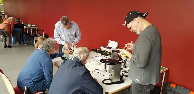 Repair-Café Heroldsberg findet zweimal jährlich im Bürgersaal statt. | Foto: AGENDA 21 Heroldsberg