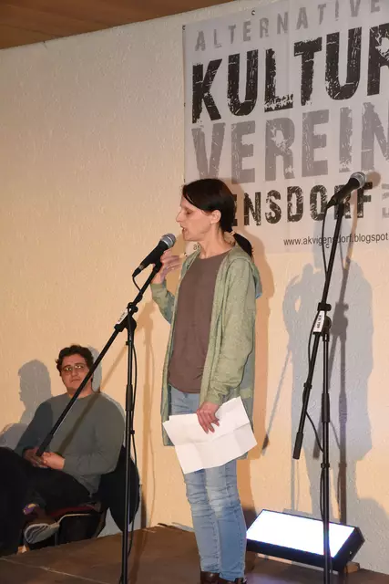 Silvia Brunner berührte mit einem Text über Vorurteile. | Foto: Sabine Büssert