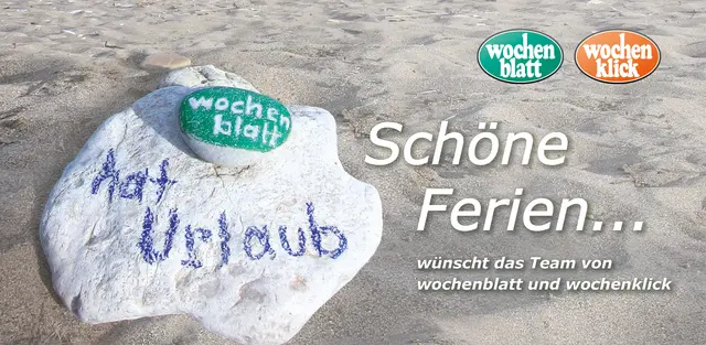 Das wochenblatt macht Sommerpause bis einschließlich 27. August. | Foto: wochenblatt-Redaktion