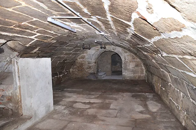 Die historischen Kellergewölbe unter dem sanierten Anwesen. | Foto: Dieter Kaletsch