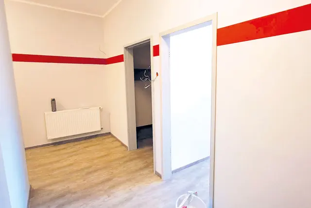 Neue Wände und Böden im August 2025. | Foto: Heinz Wölfel