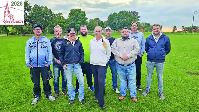 Die frisch gewählten Kandidaten der neuen Wählergemeinschaft „Aus Rüsselbach – gemeinsam für ein starkes Igensdorf“ für die Kommunalwahl im nächsten Jahr.