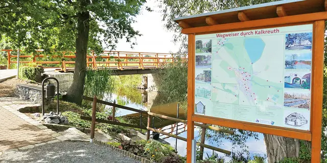 Beim mehrtägigen Jubiläum mit einem bunten und erlebnisreichen Programm zeigte sich das Dorf Kalkreuth an Fluss Röder von einer attraktiven und lebenswerten Seite. | Foto: Ernst Bayerlein