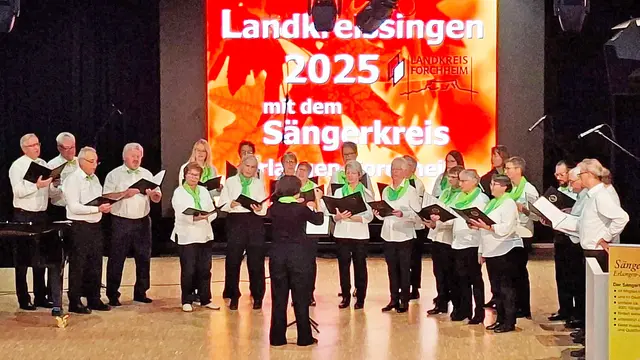 Der gemischte CHORiander des Gesangvereins 1881 Etlaswind-Pettensiedel. | Foto: Klaus Ackermann
