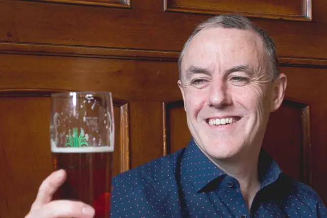 Sorgt für die Stimmung: BIG KEV Murphy, der Nürnberger aus Dublin | Foto: Bild: Dardis