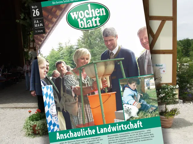 Rosi Kraus beim „Tag des ­offenen Hofes 2004” in Igensdorf. | Foto: Uwe Rahner