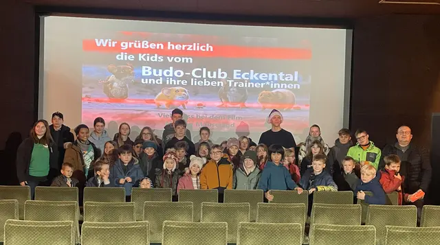 Gruppenbild nach dem Film