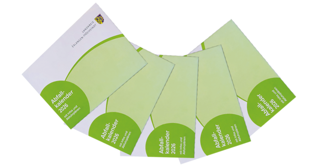 Der ERH-Kalender 2026 enthält wichtige Informationen zu Terminen, Telefonnummern, Wertstoffhöfen und vielen anderen Themen rund um die Abfallentsorgung. | Foto: Paula Mahlein