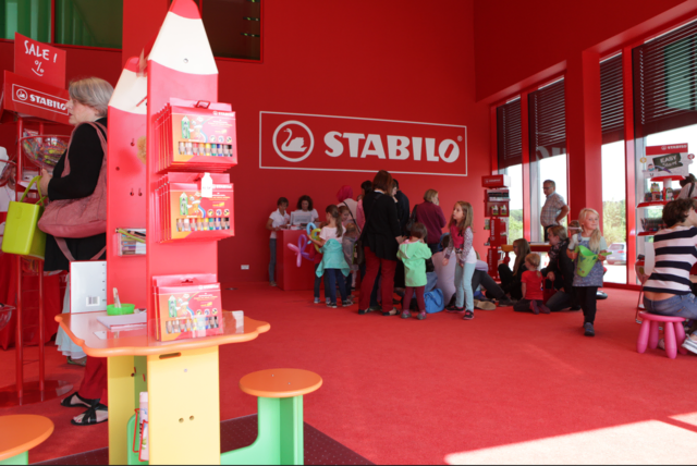 Am Hauptsitz in Heroldsberg betreibt STABILO auch einen an vier Wochentagen geöffneten STABILO Shop. | Foto: Uwe Rahner