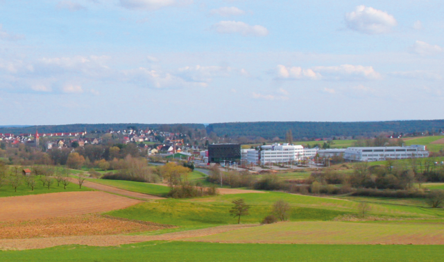 Der Hauptsitz von Schwan-STABILO am Schwanweg ist prägend für Heroldsberg. | Foto: Uwe Rahner