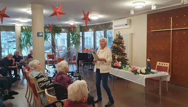"Wenn die staade Zeit vorüber ist, dann wird es wieder ruhiger!" (Karl Valentin, Bayerischer Komiker, 1882-1948)  | Foto: Mitarbeiterin Soziale Betreuung 