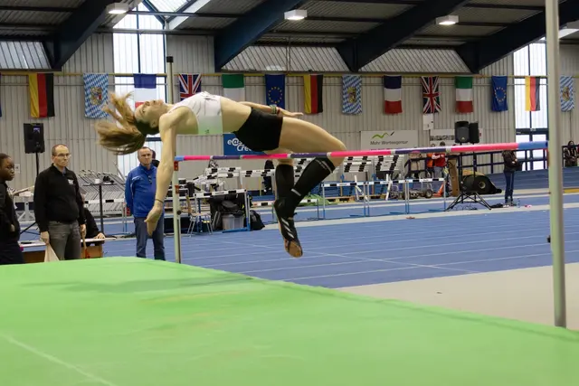 Johanna Stegmaier beim Hochsprung | Foto: Melanie Heber