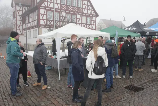 Rege Gespräche am Stand von Igensdorfer Umland (IU) | Foto: Uwe Rahner