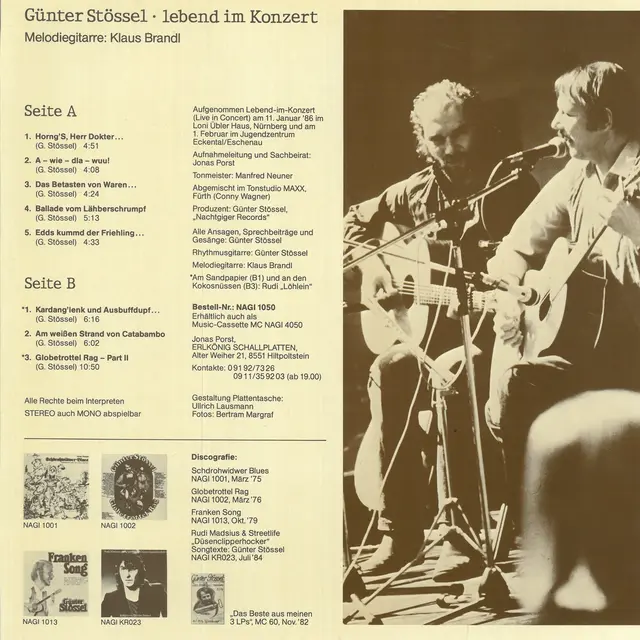 Ohrwurm: Es gilt als überliefert, dass damals anwesende Konzertgäste den Song „Am weißen Strand von Catabambo” seit 40 Jahren nicht mehr aus dem Kopf bekommen haben.  | Foto: Andreas Unbehaun